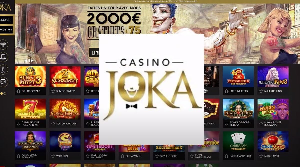 Les jeux en ligne de Joka Casino