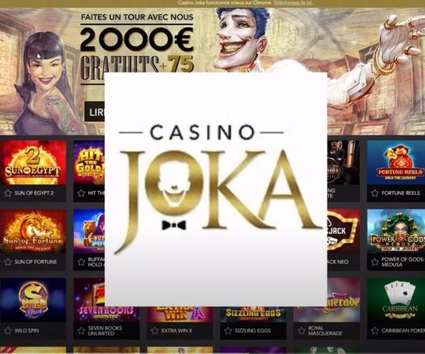 Les jeux en ligne de Joka Casino