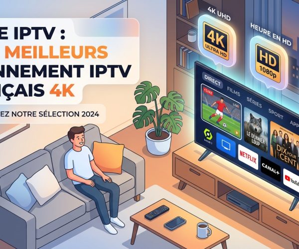 Guide IPTV  Les 5 Meilleurs Abonnement IPTV Français 4K