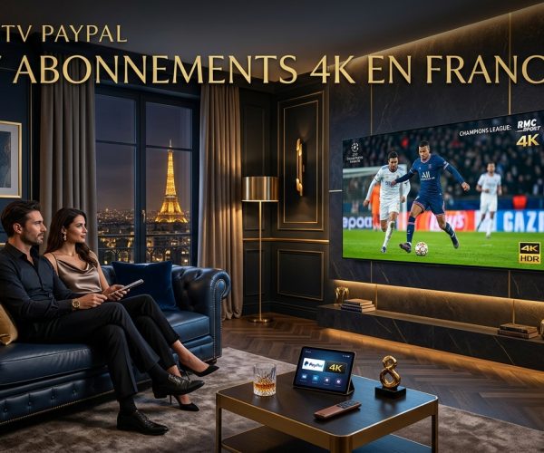 Guide IPTV PayPal : Top 7 Abonnements 4K en France